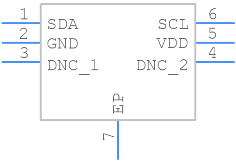 Si7021-A20-GM - Silicon Labs - PCB symbol