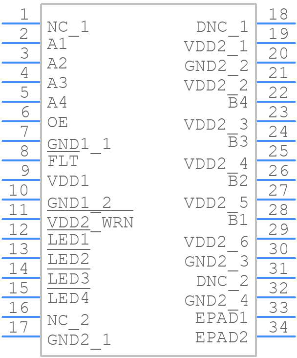Si83404AAA-IF - Silicon Labs - PCB symbol