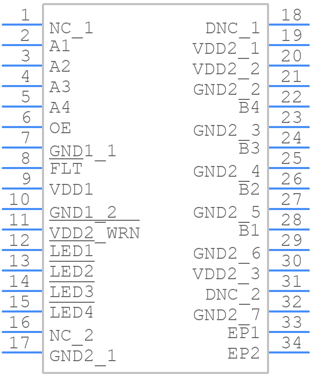 Si83414AAA-IF - Silicon Labs - PCB symbol