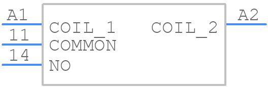 32.21.7.024.2300 - FINDER - PCB symbol