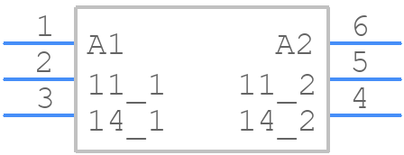 RZ03-1A4-D005 - TE Connectivity - PCB symbol