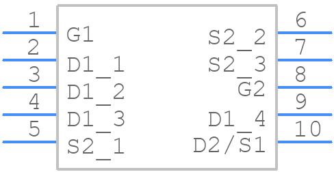 FDMC8200 - onsemi - PCB symbol