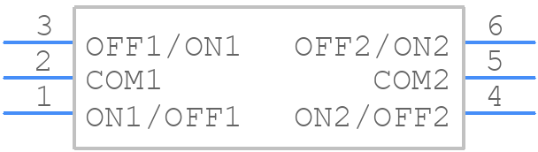 7203TCWCGE - C & K COMPONENTS - PCB symbol