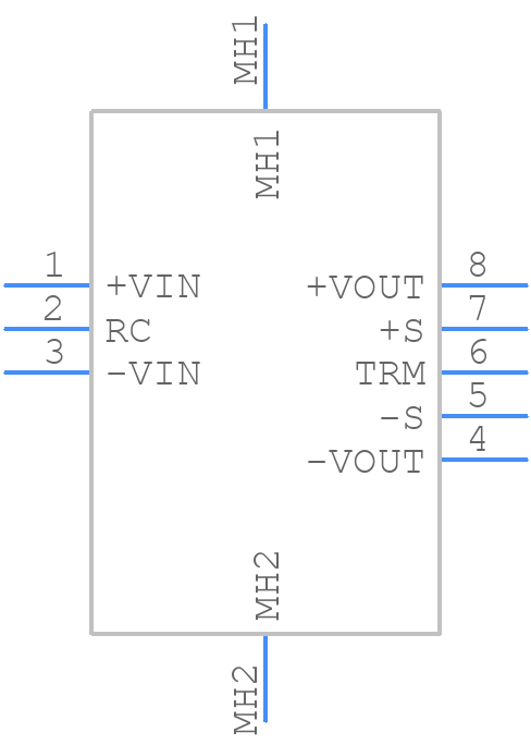 CHS4002424-B - Cosel - PCB symbol
