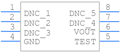 LT1634BCS8-1.25#PBF - Analog Devices - PCB symbol