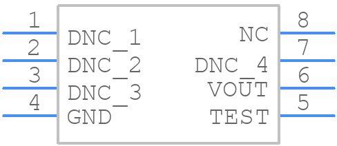 LT1634BCS8-2.5#PBF - Analog Devices - PCB symbol