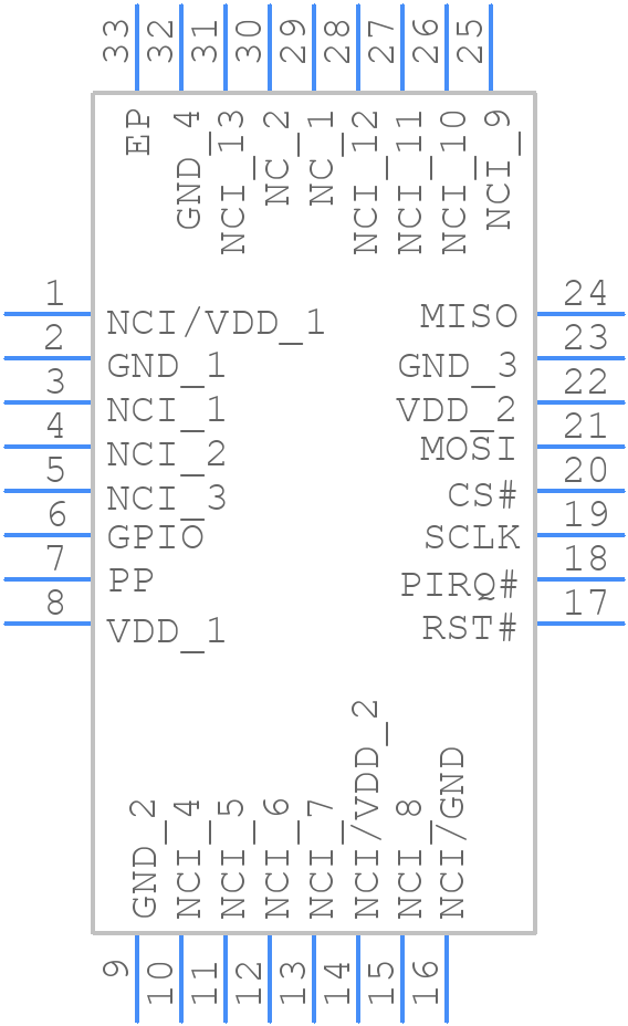 SLM9670AQ20FW1311XTMA1 - Infineon - PCB symbol