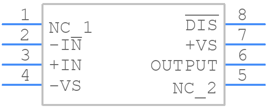 OPA693ID - Texas Instruments - PCB symbol