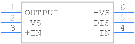 OPA693IDBVT - Texas Instruments - PCB symbol
