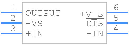 OPA693IDBVR - Texas Instruments - PCB symbol