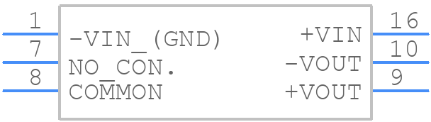 TES 2N-0521 - Traco Power - PCB symbol