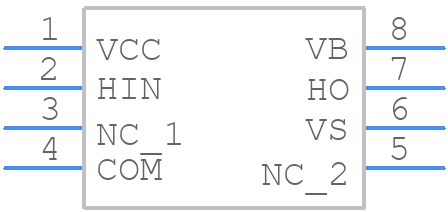 IRS21850STRPBF - Infineon - PCB symbol