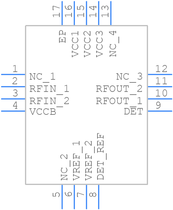 SST11LP12-QCF - Microchip - PCB symbol