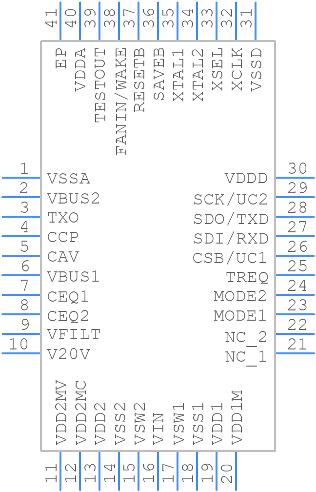 NCN5120MNTWG - onsemi - PCB symbol