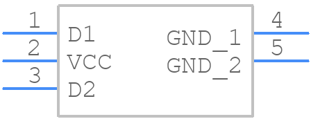 SN6501DBVT - Texas Instruments - PCB symbol