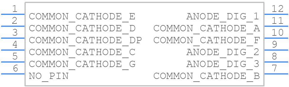 LDT-M2806RI - Lumex - PCB symbol