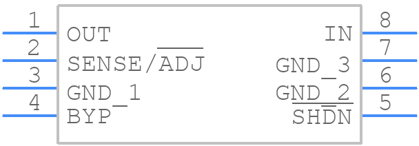 LT1763CS8-3#PBF - Analog Devices - PCB symbol