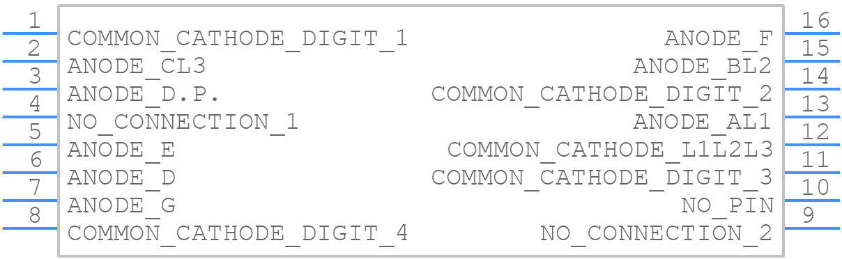LTC-2723E - Lite-On - PCB symbol