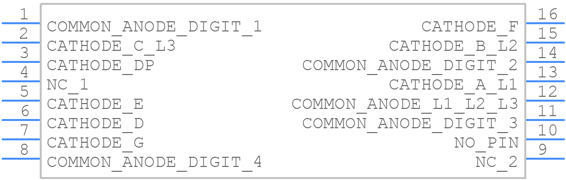 LTC-2623G - Lite-On - PCB symbol