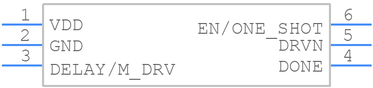 TPL5111DDCR - Texas Instruments - PCB symbol