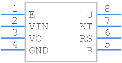 LT1025CN8#PBF - Analog Devices - PCB symbol