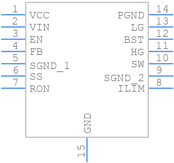 LM3150MHX/NOPB - Texas Instruments - PCB symbol