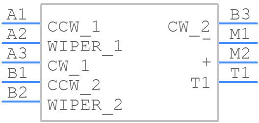 PSM60-081A-103B2 - Bourns - PCB symbol