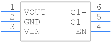 LM2776DBVR - Texas Instruments - PCB symbol