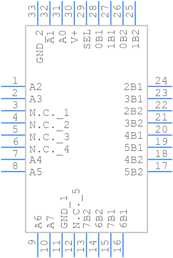 MAX4890ETJ - Analog Devices - PCB symbol