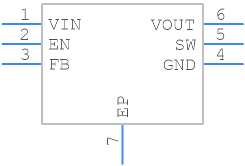 ADP1607ACPZN-R7 - Analog Devices - PCB symbol