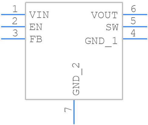 ADP1607ACPZN001-R7 - Analog Devices - PCB symbol