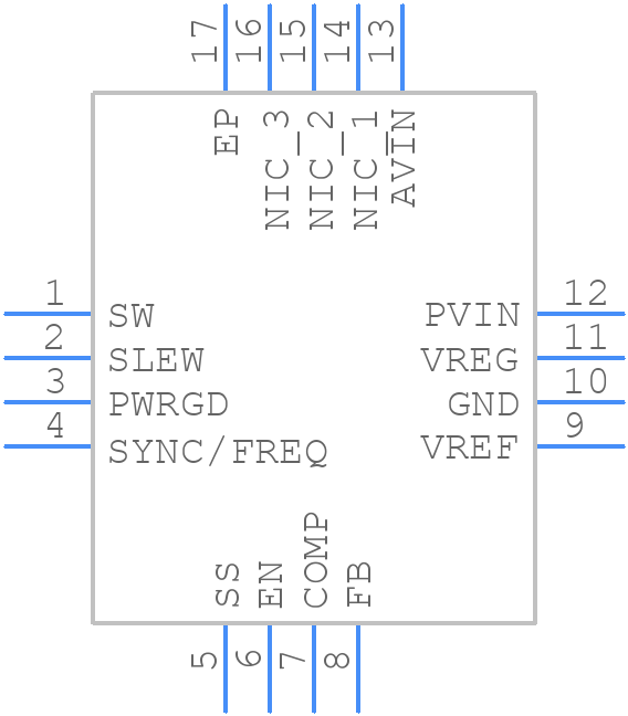 ADP5074ACPZ-R7 - Analog Devices - PCB symbol