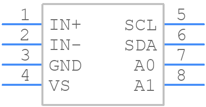 INA219AIDCNT - Texas Instruments - PCB symbol