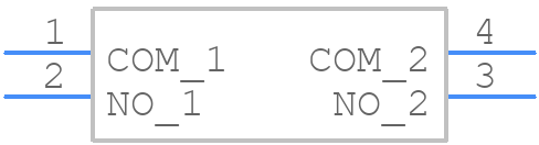 KMT011 NGJ LHS - C & K COMPONENTS - PCB symbol