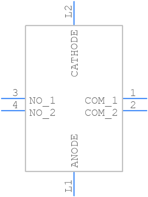 MCML4L12RQR - Multicomp Pro - PCB symbol