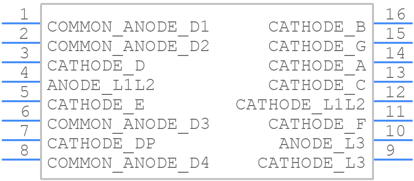 TDCR1050M - Vishay - PCB symbol