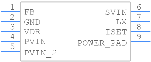 SP7600EN2-L - EXAR - PCB symbol