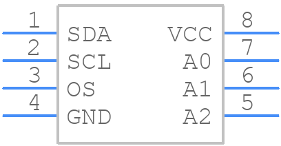 LM75AD,118 - NXP - PCB symbol