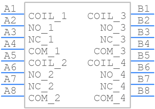 T92S11D12-24 - TE Connectivity - PCB symbol