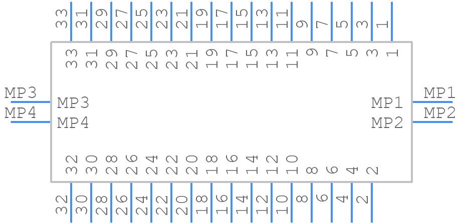 FH12-33S-0.5SVA(54) - Hirose - PCB symbol