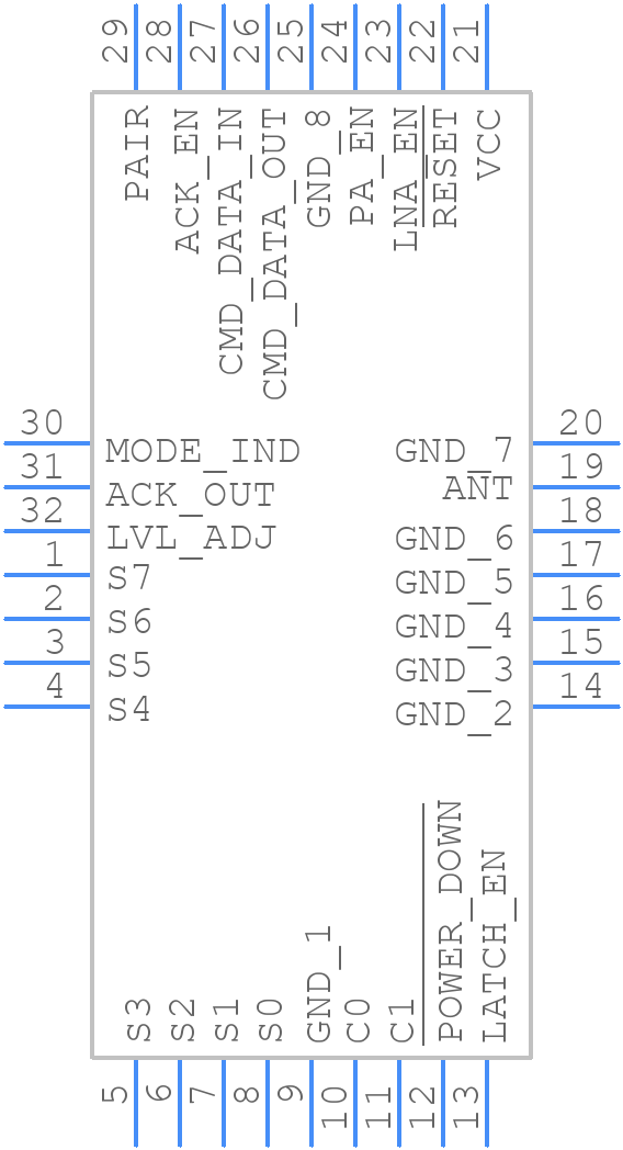 HUM-2.4-RC - TE Connectivity - PCB symbol