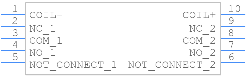 TQ2SA-L-1.5V - Panasonic - PCB symbol