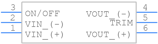 S24SE12003PDFA - Delta Electronics - PCB symbol