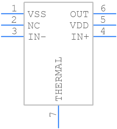 NCS2004AMUTAG - onsemi - PCB symbol