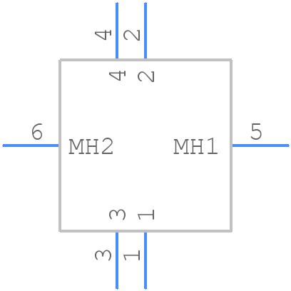 5-1375583-3 - TE Connectivity - PCB symbol