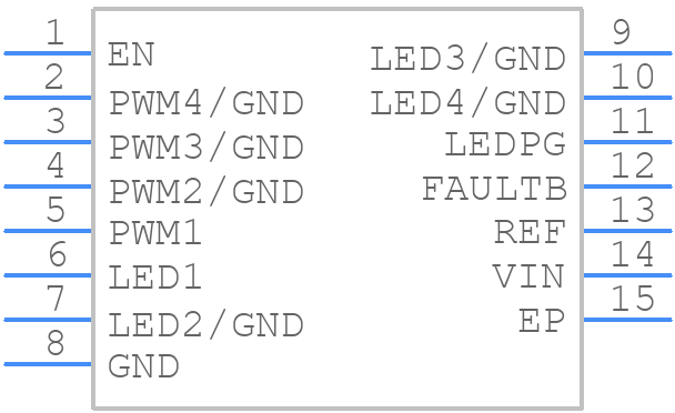 AL1794AFE-13 - Diodes Incorporated - PCB symbol