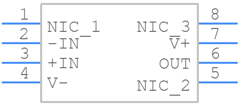 ADA4528-1ARMZ - Analog Devices - PCB symbol