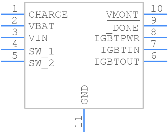 LT3485EDD-3#PBF - Analog Devices - PCB symbol
