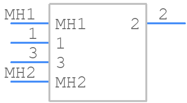 2-2172089-2 - TE Connectivity - PCB symbol