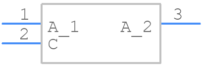 BAT 64-05 - Infineon - PCB symbol